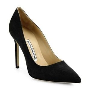 Manolo Blahnik Suede 105mm BB